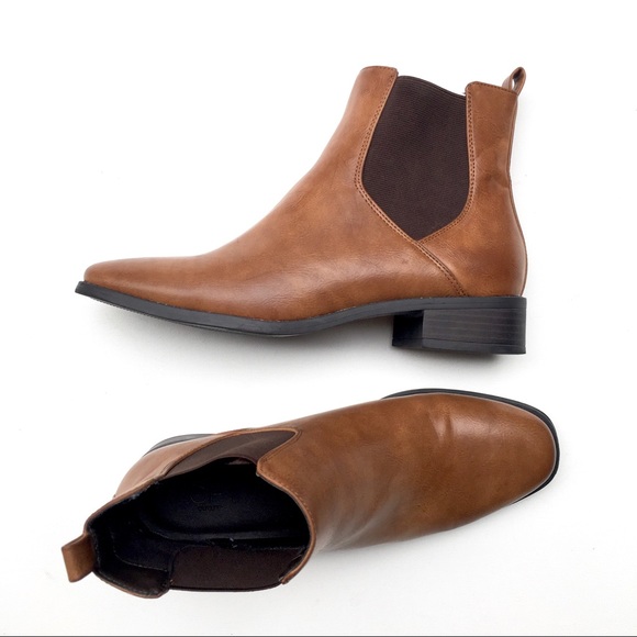 Loft Outlet Brown Pull On Chelsea Boots 